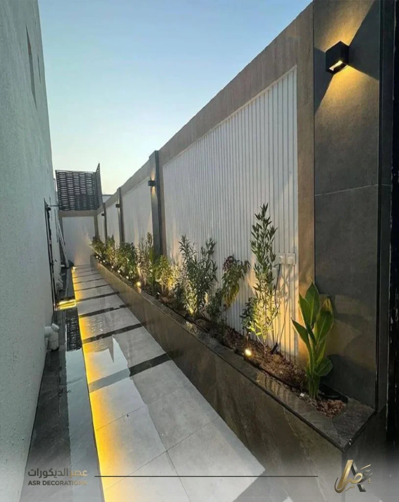 ديكور خشب للحدائق سيهات