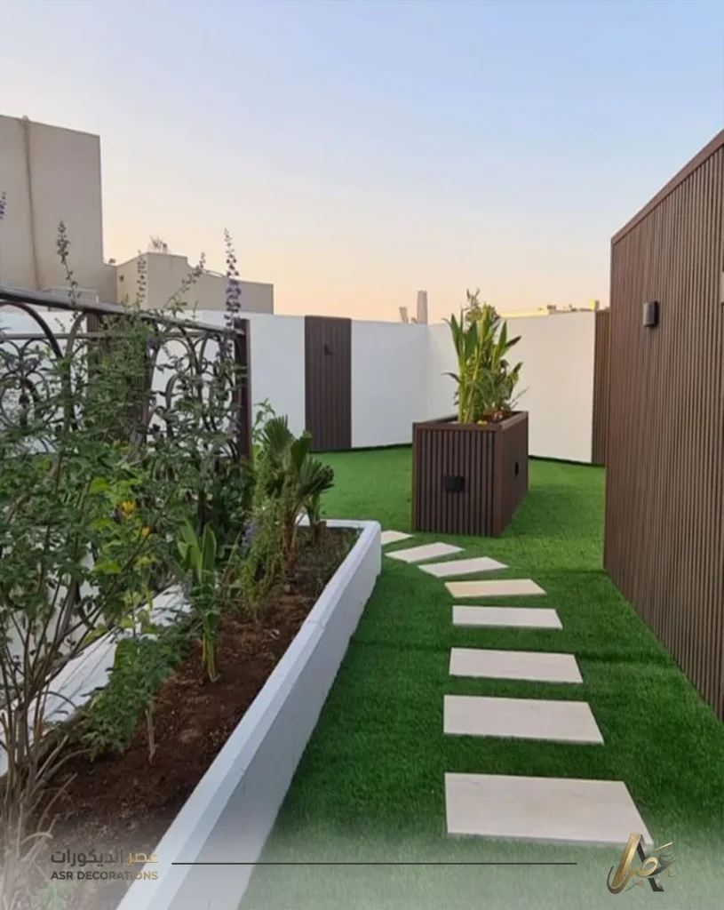 تنسيق حدائق سطح سيهات