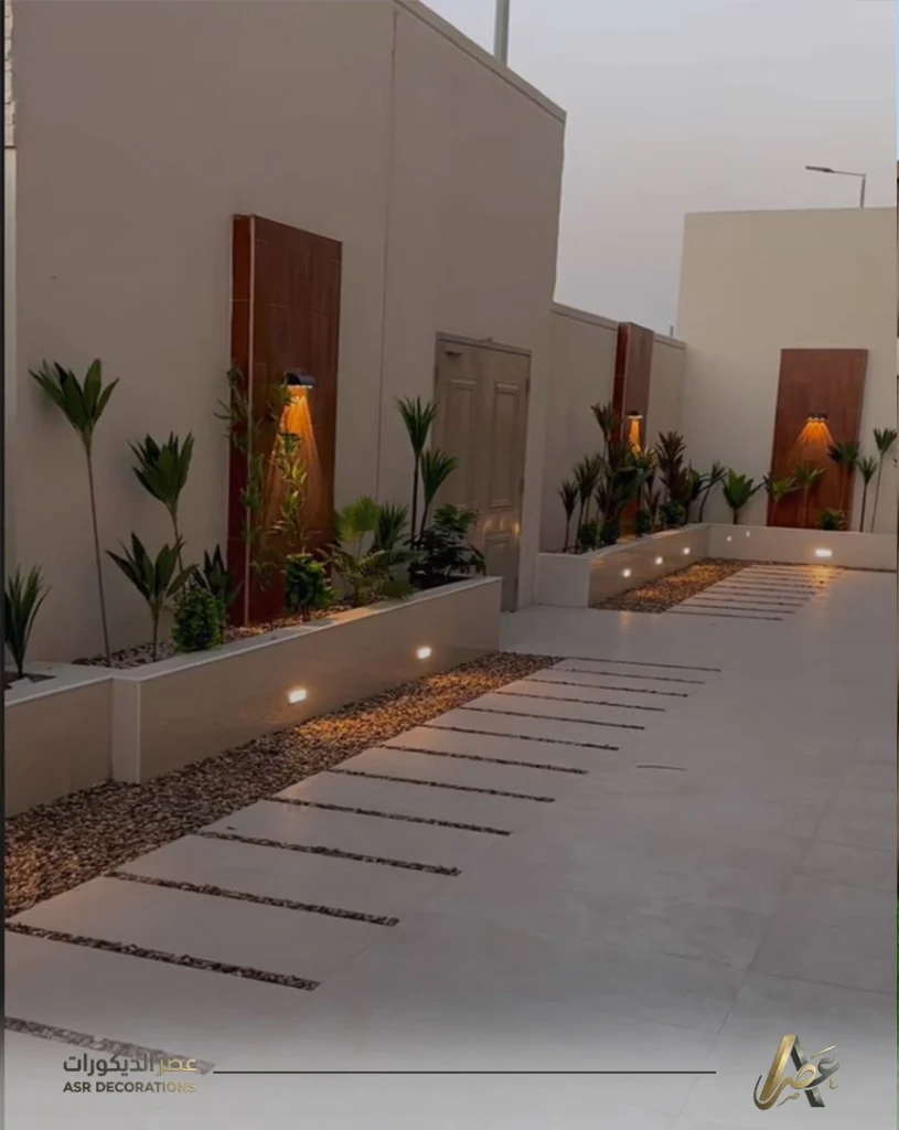 ديكور خشب للحدائق الظهران