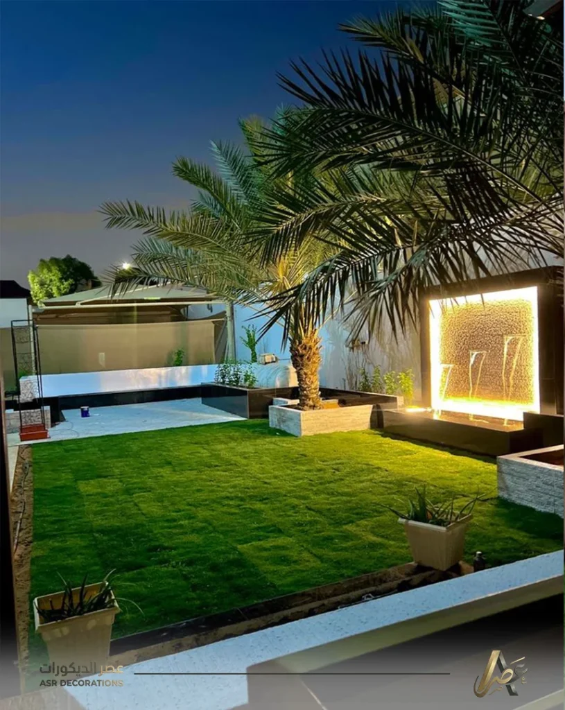 تنسيق حدائق منزلية القطيف