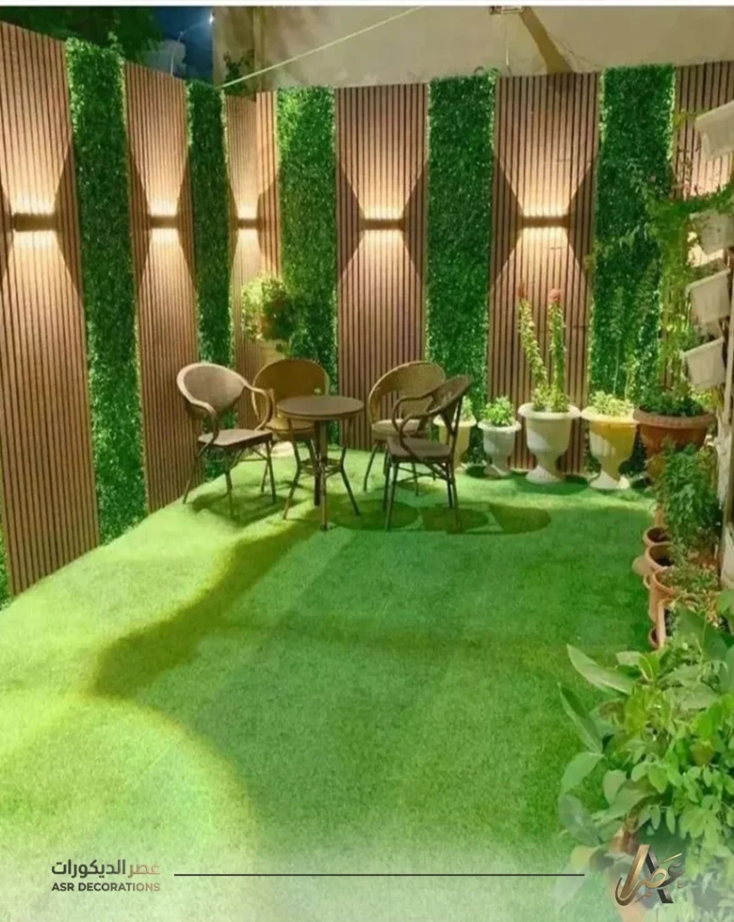 تركيب عشب جداري الدمام