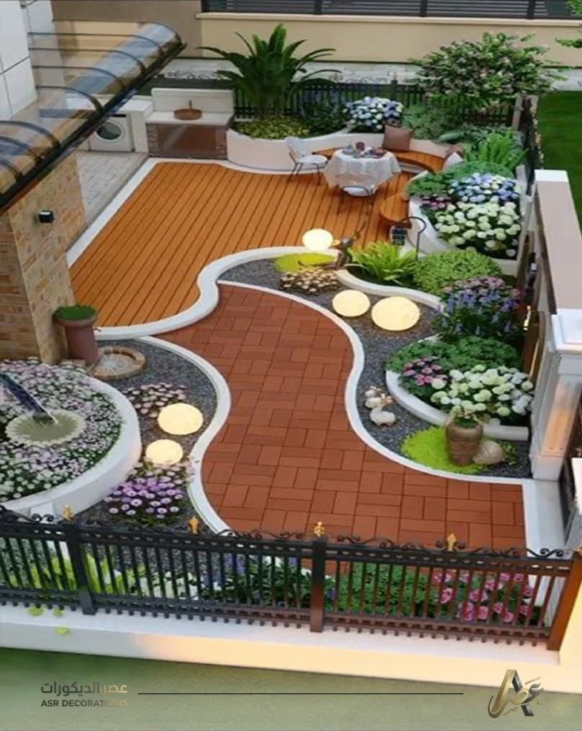 تنسيق حدائق سطح الدمام