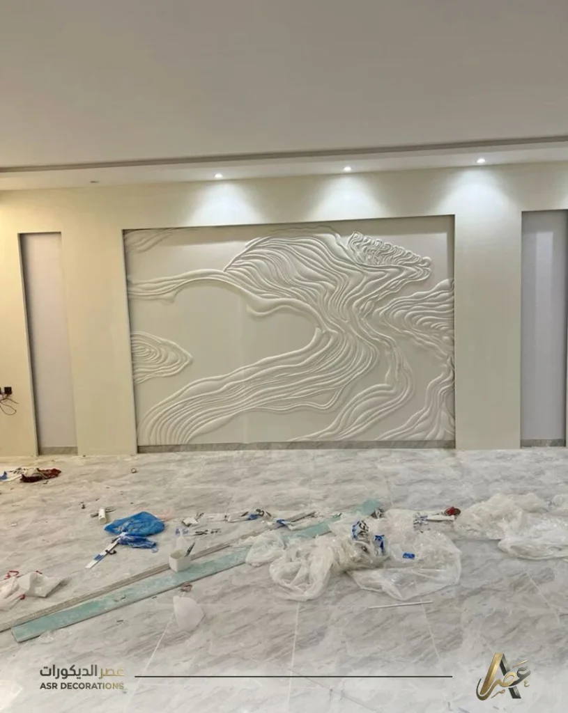 خشب محفور ديكور القطيف