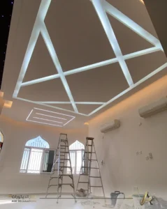 ديكور اسقف مربعات
