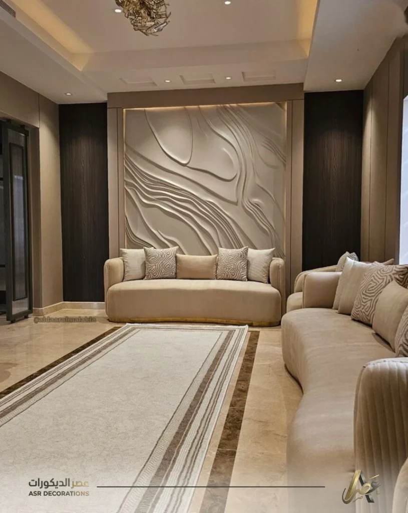 ديكور حفر خشب للدرج سيهات