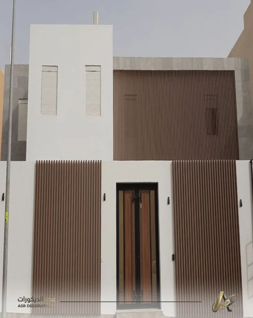 تكسيات جدارية خشب القطيف