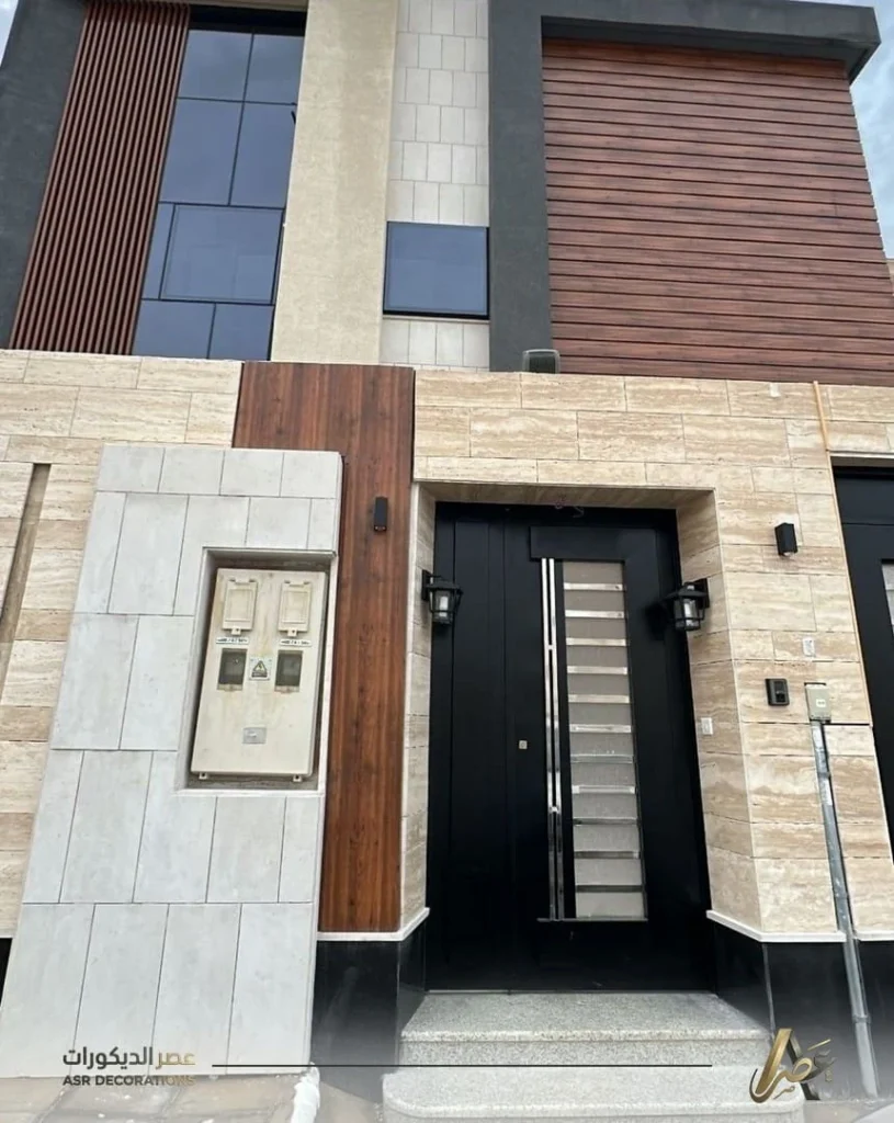 تكسيات جدارية خشب القطيف