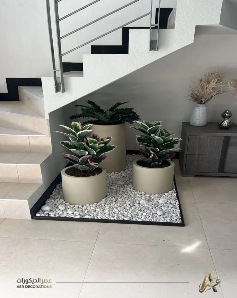 عمل ديكور تلفاز تحت الدرج الدمام