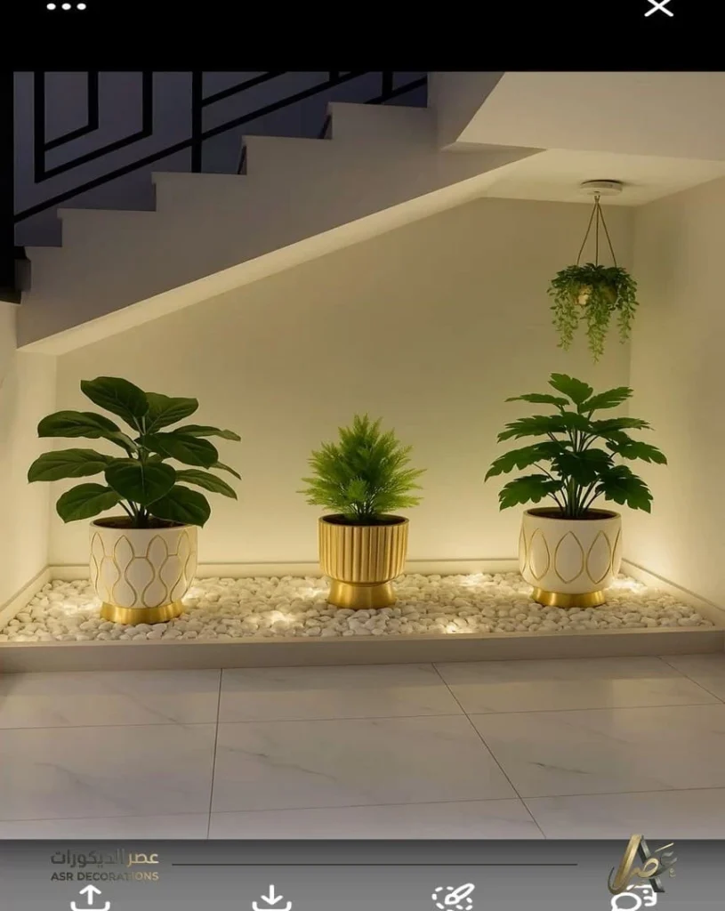 ديكور اسفل الدرج الظهران