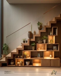 ديكور اسفل الدرج الظهران