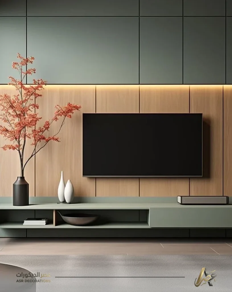 ديكورات داخليه خشب ميلامين ايجر