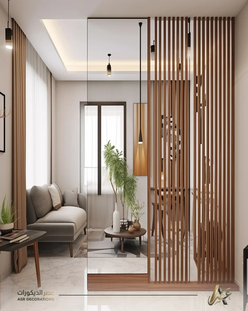 حواجز خشبية ديكور الدمام