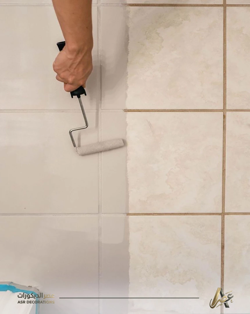 صبغ سيراميك المطبخ في الخبر