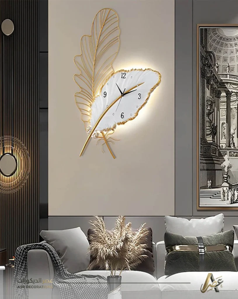 تركيب ديكور ريشة مضيئة بالدمام