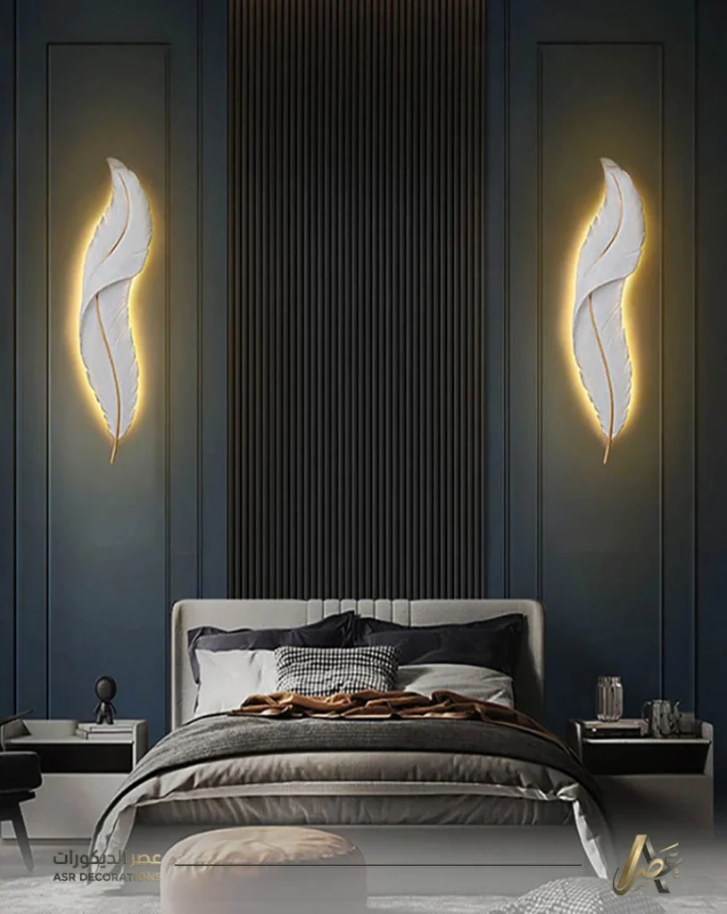 سعر الريشة المضيئة للجدران في الخبر