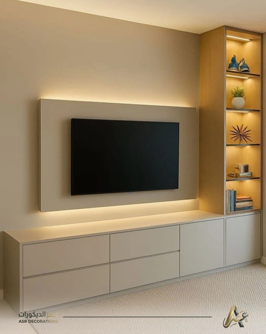 طاولات تلفزيون معلقة بالظهران