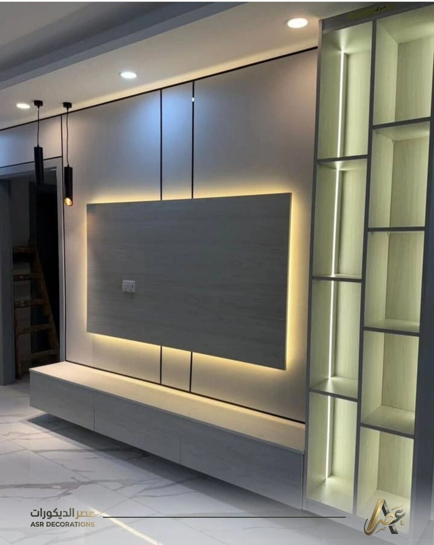 معلم تركيب ديكورات شاشات الشرقية