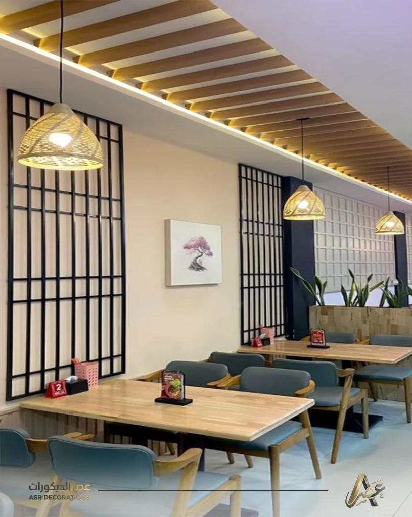 تصميم ديكور مطاعم ومقاهي الدمام