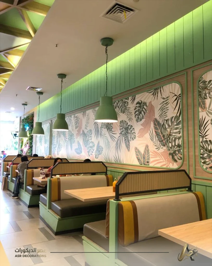 تصميم ديكور مطاعم ومقاهي الدمام