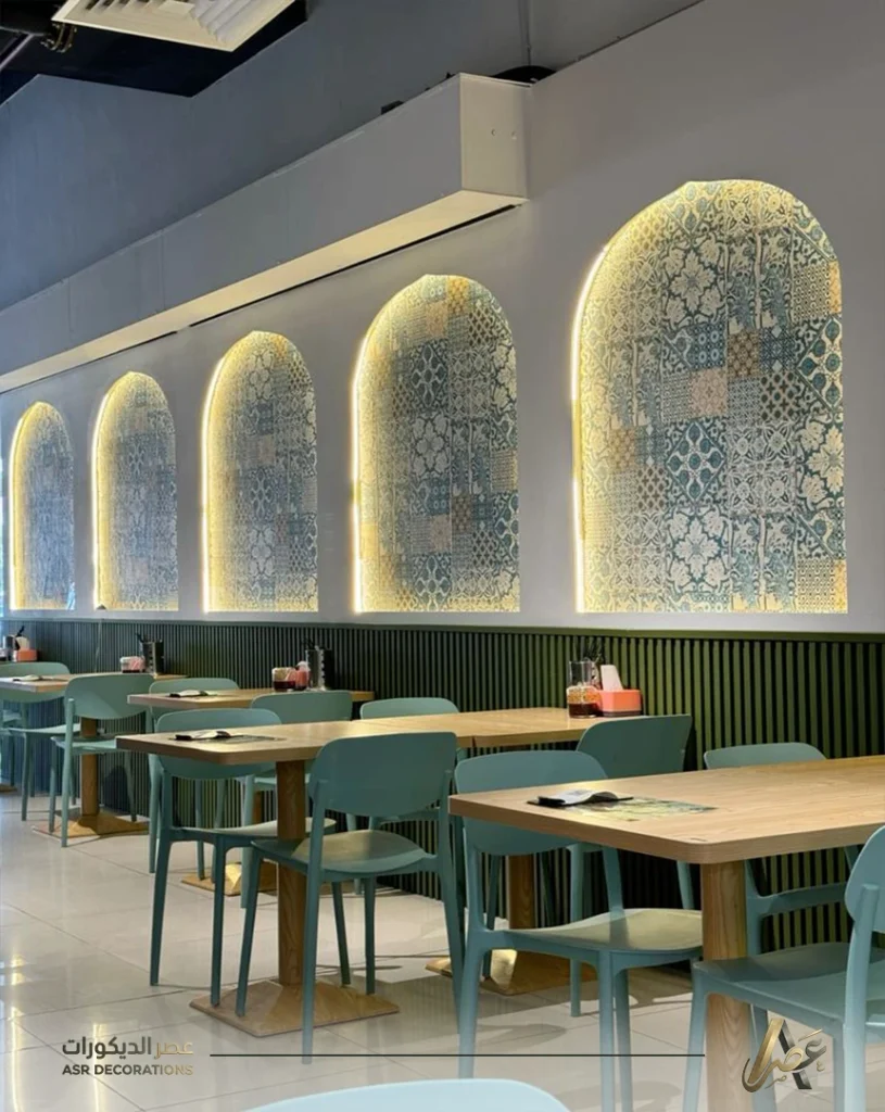تصميم ديكور مطاعم ومقاهي الدمام