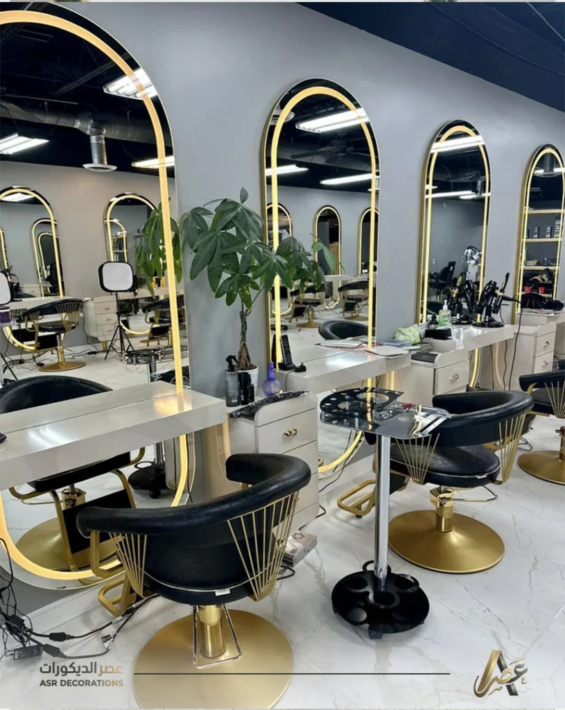 كراسي وديكورات صالونات حلاقة تركية بالدمام